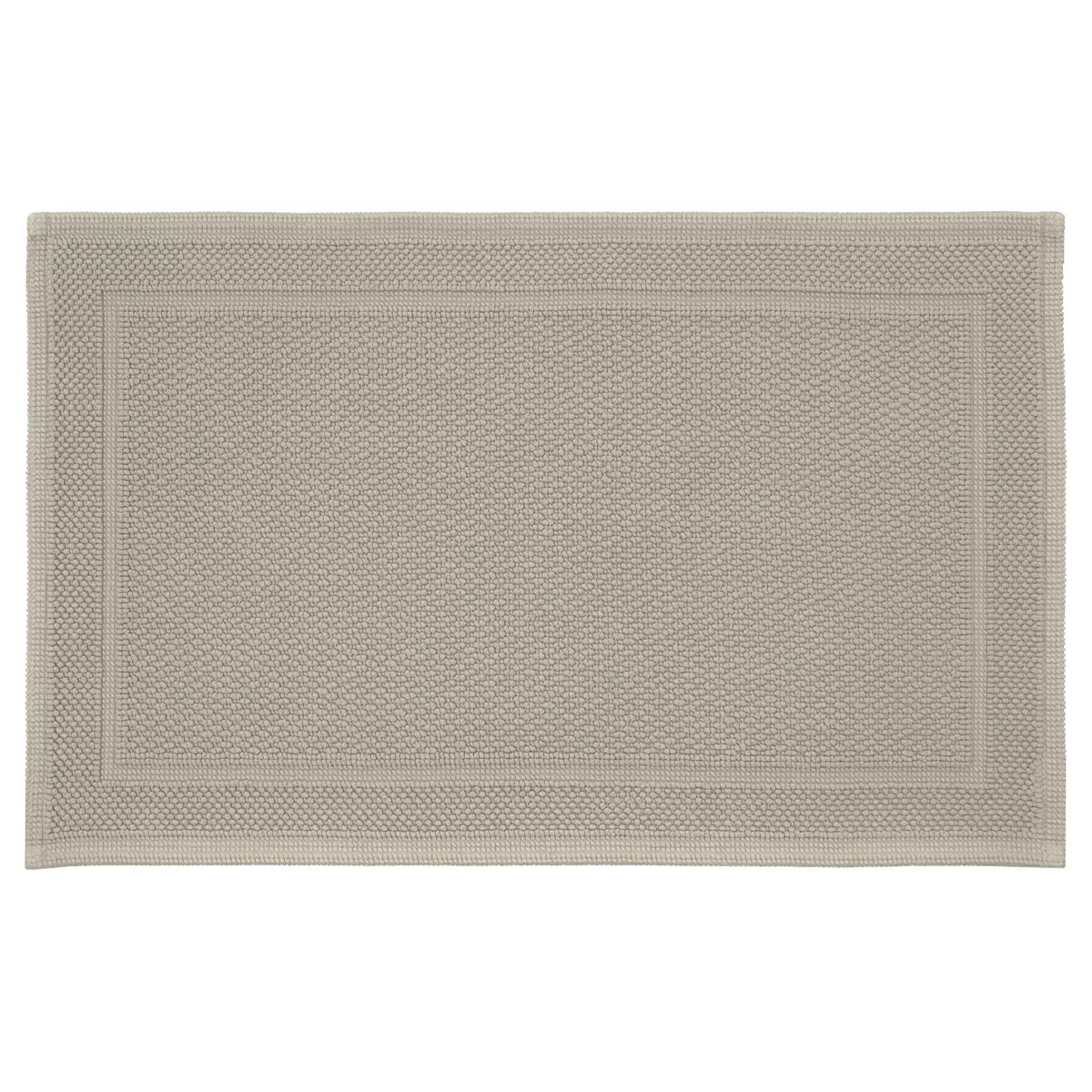 garnier thiebaut Tapis de bain pur coton 1700 g/m² coloris brun taupe Antica taupe