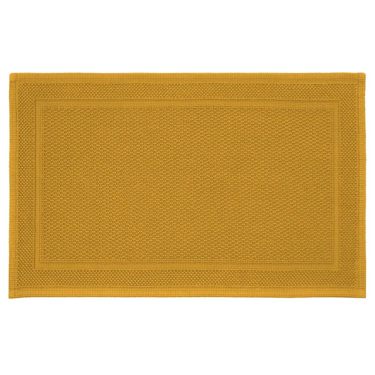 Garnier Thiebaut Tapis De Bain Pur Coton 1700 G/m² Coloris Jaune Curry Antica Curry