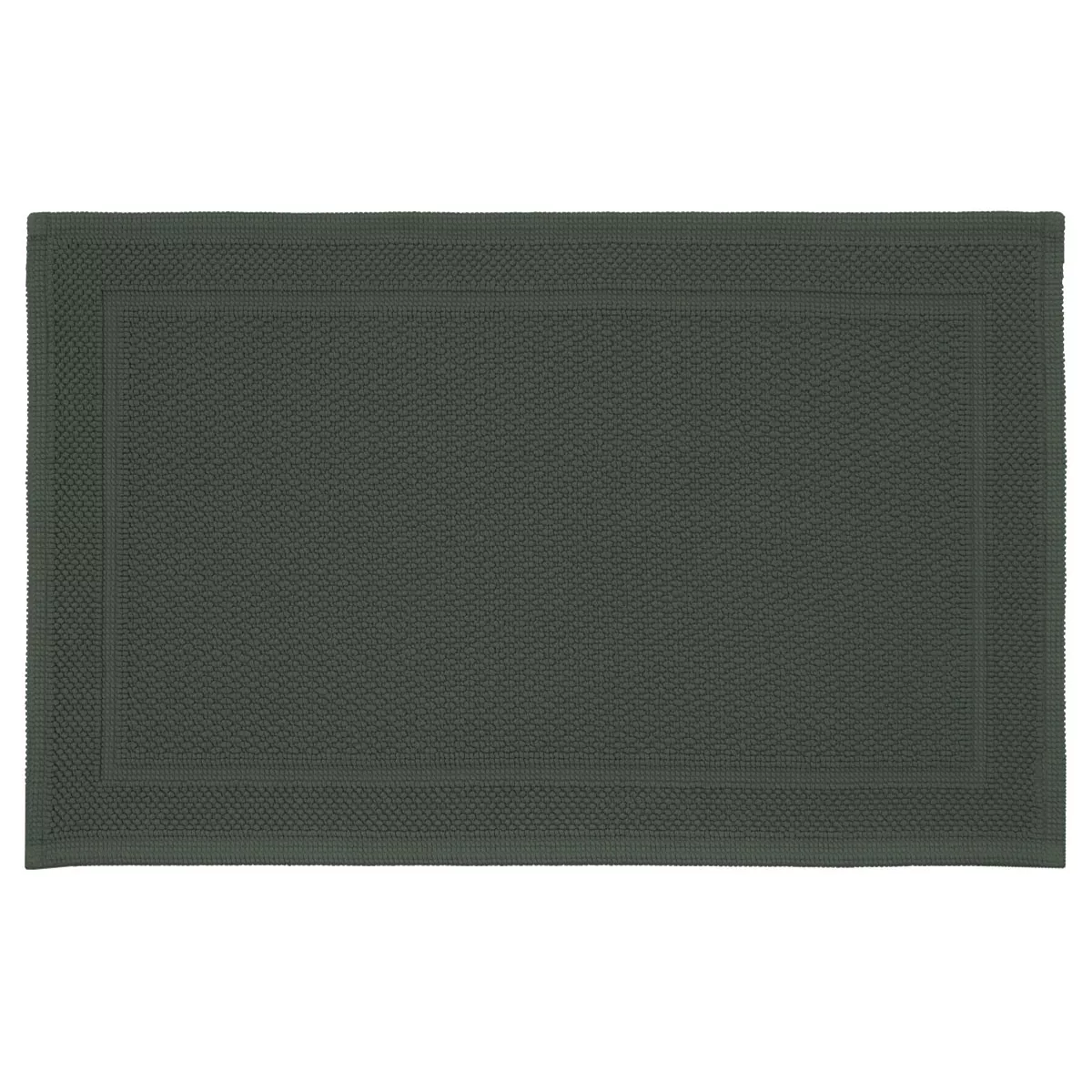 garnier thiebaut Tapis de bain pur coton 1700 g/m² coloris vert kaki Antica kaki