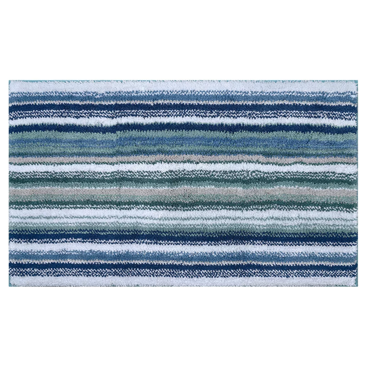Garnier Thiebaut Tapis De Bain Pur Coton 2000 G/m² Coloris Bleu Bleu Venice Bleu