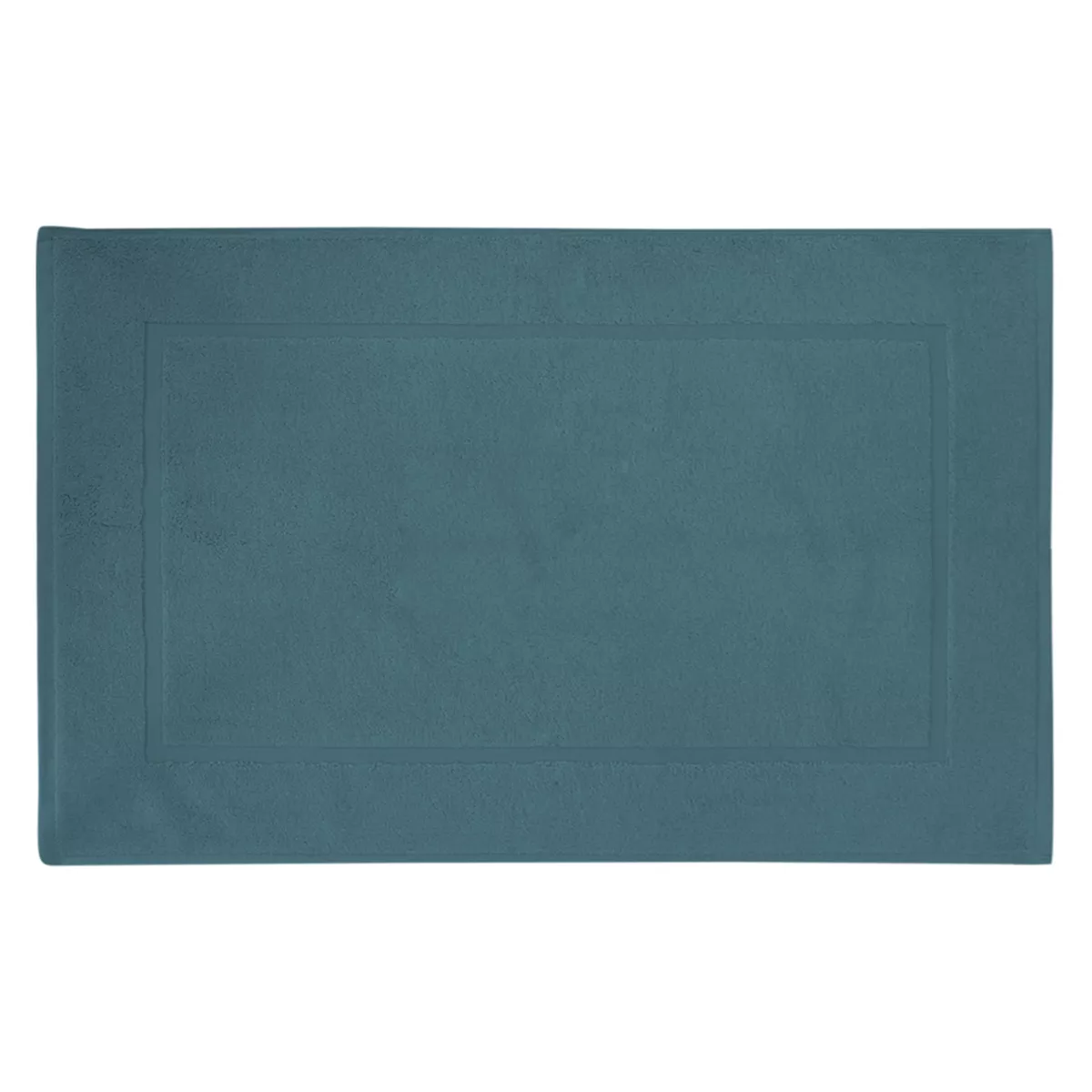 garnier thiebaut Tapis de bain pur coton 850 g/m² coloris vert canard Cascade canard
