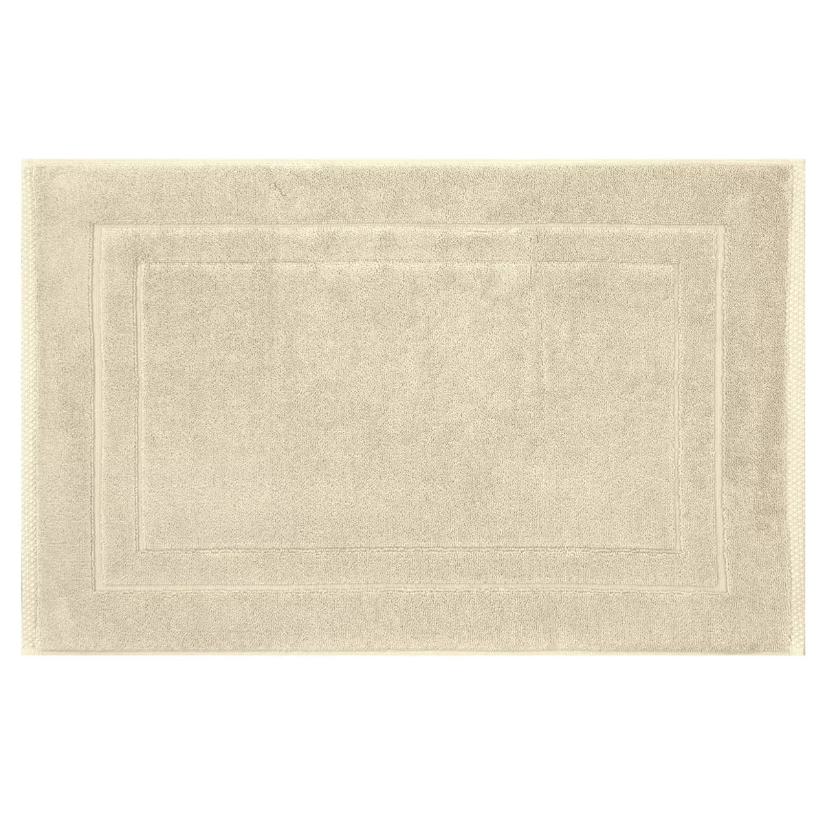 Garnier Thiebaut Tapis De Bain Pur Coton 900 G/m² Coloris Beige Angora Elea Angora