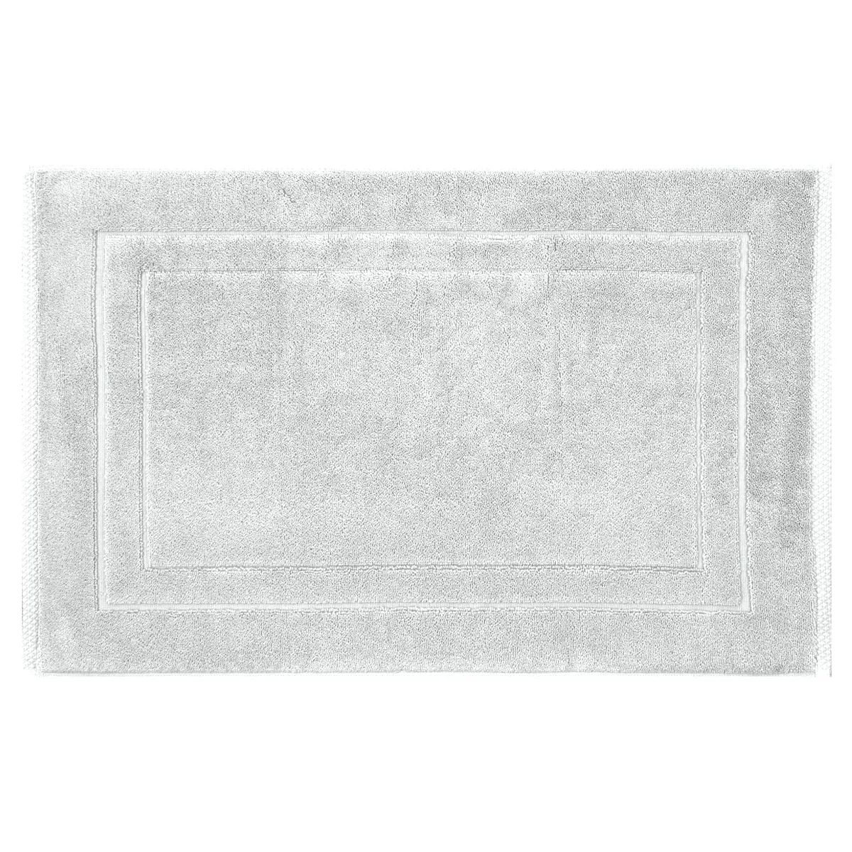 Garnier Thiebaut Tapis De Bain Pur Coton 900 G/m² Coloris Gris Nuage Elea Nuage