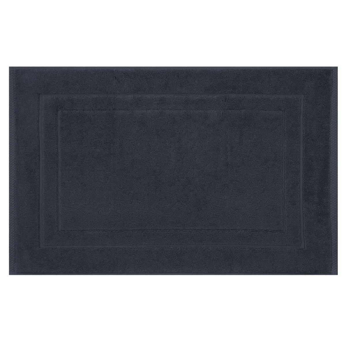 garnier thiebaut Tapis de bain pur coton 900 g/m² coloris marine navy Elea navy