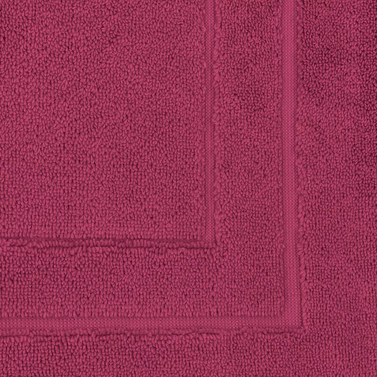 Garnier Thiebaut Tapis De Bain Pur Coton 900 G/m² Coloris Rose Fuchsia Elea Fuchsia