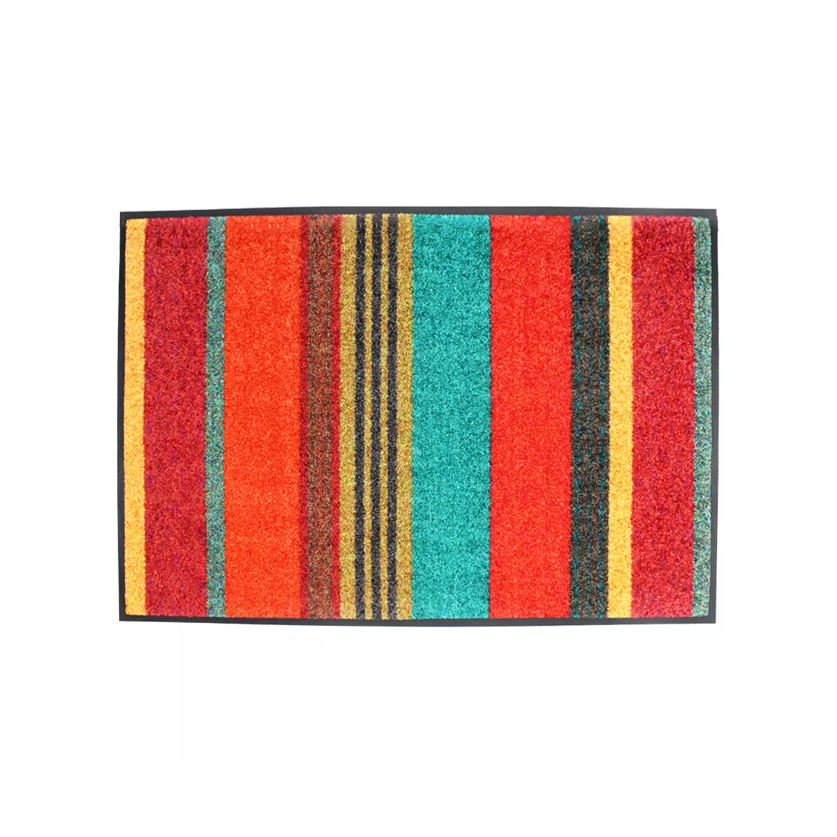garnier thiebaut Tapis decor caoutchouc & nylon coloris multicolore fiesta Mille arizona fiesta