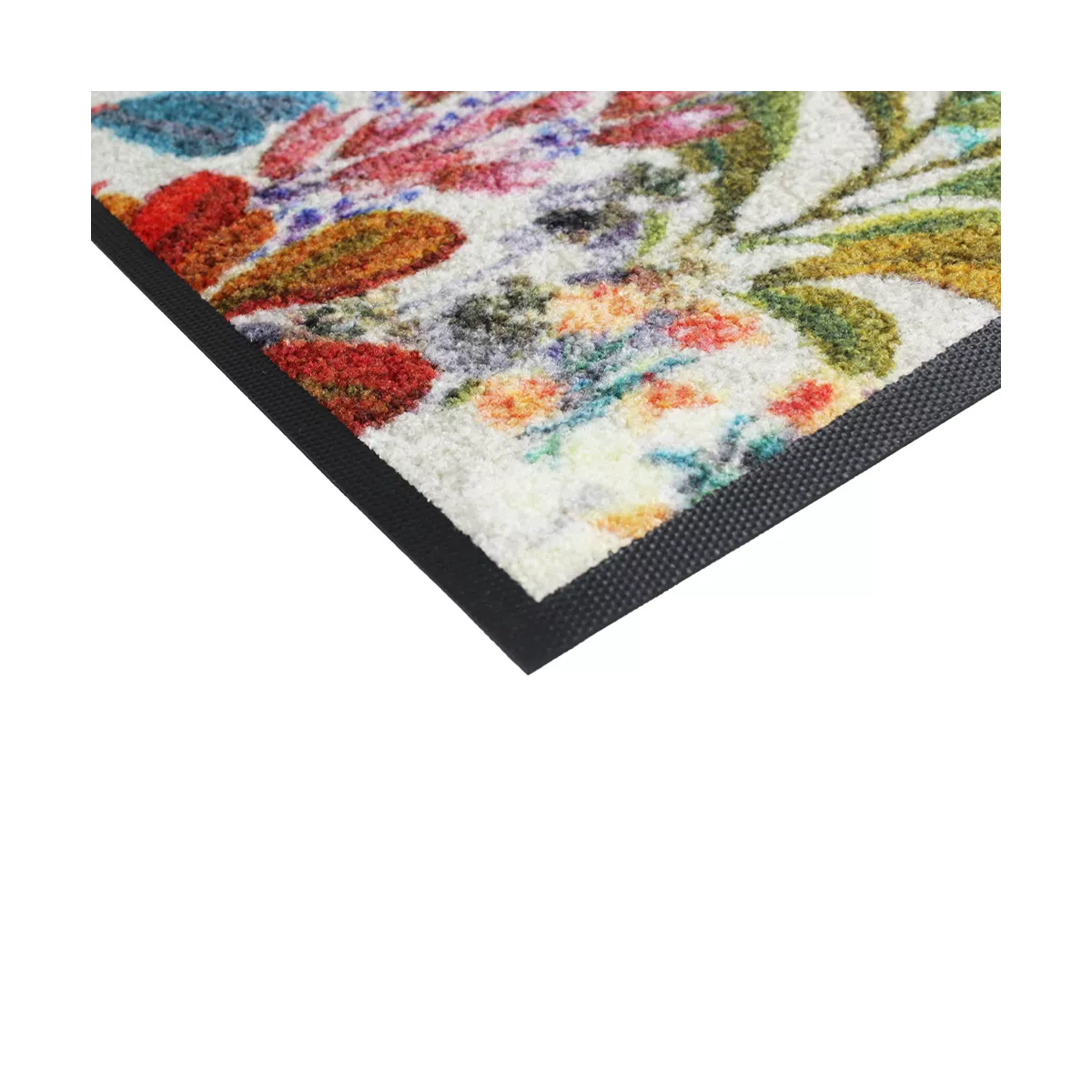 Garnier Thiebaut Tapis Decor Caoutchouc & Nylon Coloris Multicolore Multicolore Pampa Multicolore