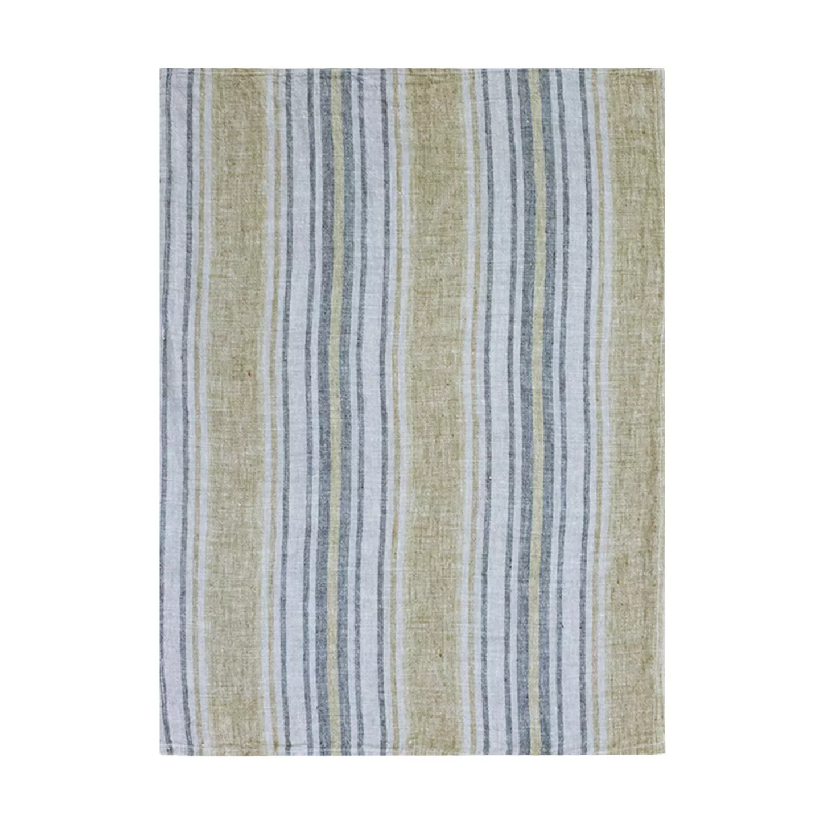 garnier thiebaut Torchon pur lin lavé coloris gris terra Sombrilla terra