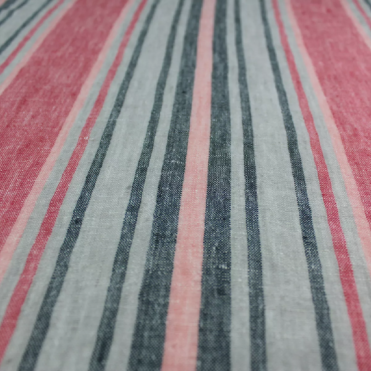 Garnier Thiebaut Torchon Pur Lin Lavé Coloris Rose Corail Sombrilla Corail