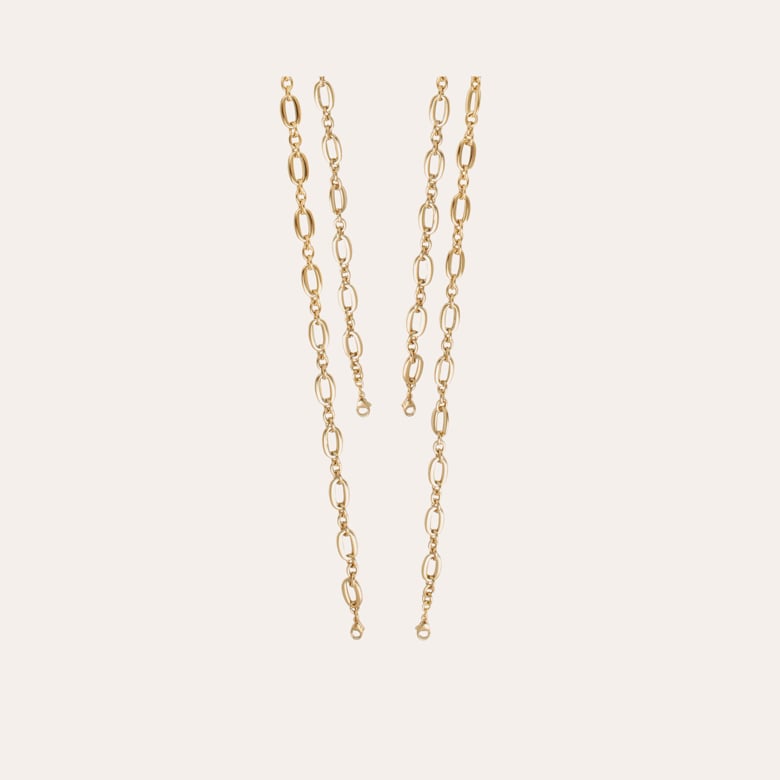 gas bijoux Chaîne Billy Scapulaire doré - à personnaliser