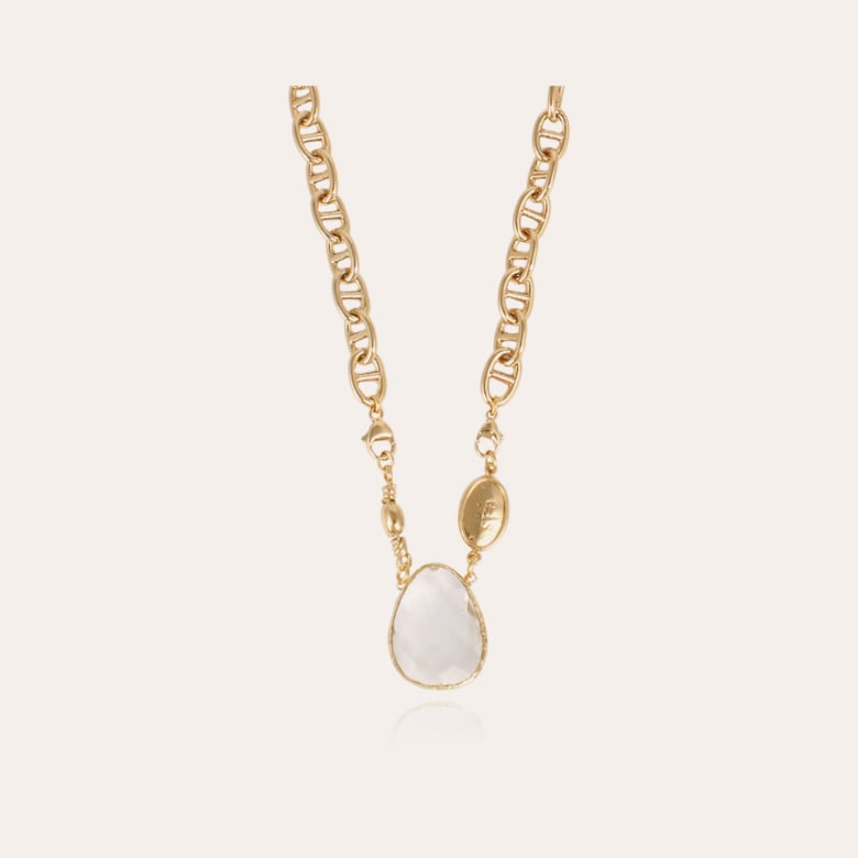 Gas Bijoux Chaîne Collier Billy Dorée - à Personnaliser