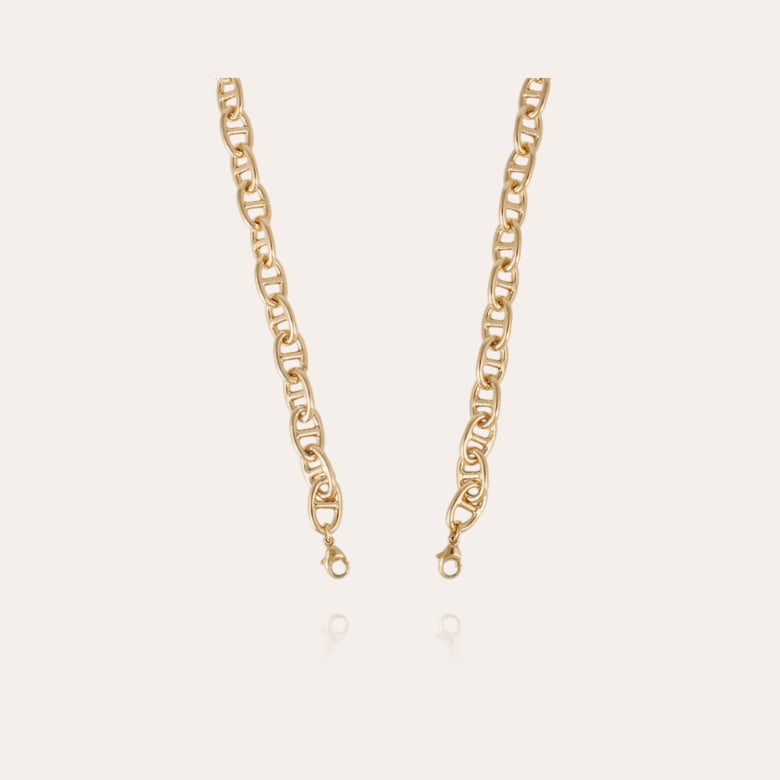 gas bijoux Chaîne collier Billy dorée - à personnaliser