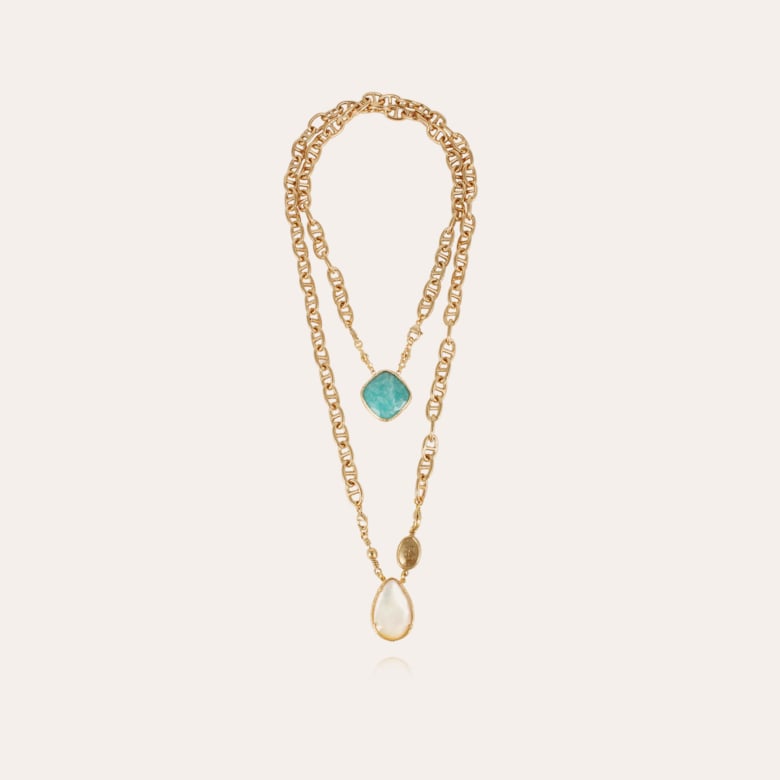 Gas Bijoux Chaîne Scapulaire Billy Dorée - à Personnaliser