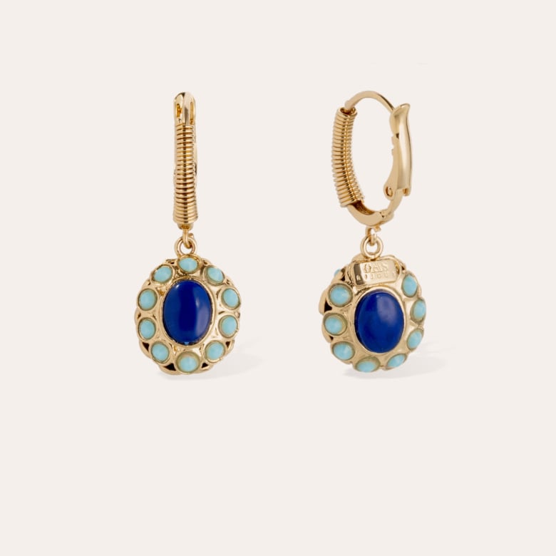 Gas Bijoux Boucles D'oreilles Tao Splash Dorées