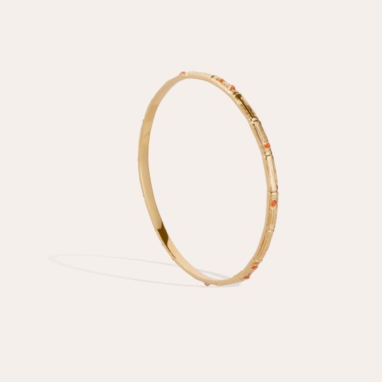 Gas Bijoux Bracelet Bambini Strass Doré