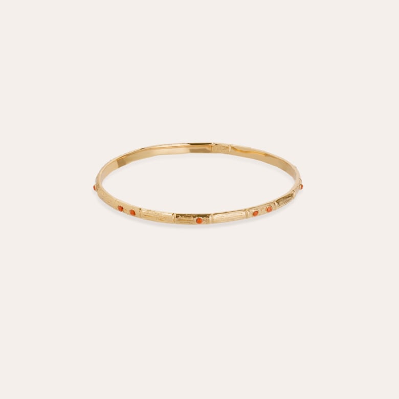 gas bijoux Bracelet Bambini strass doré