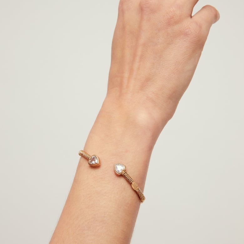 Gas Bijoux Bracelet Jonc Duality Amore Doré