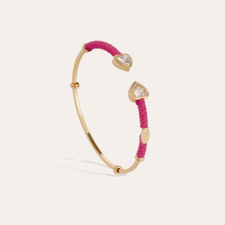 Gas Bijoux Bracelet Jonc Duality Amore Doré