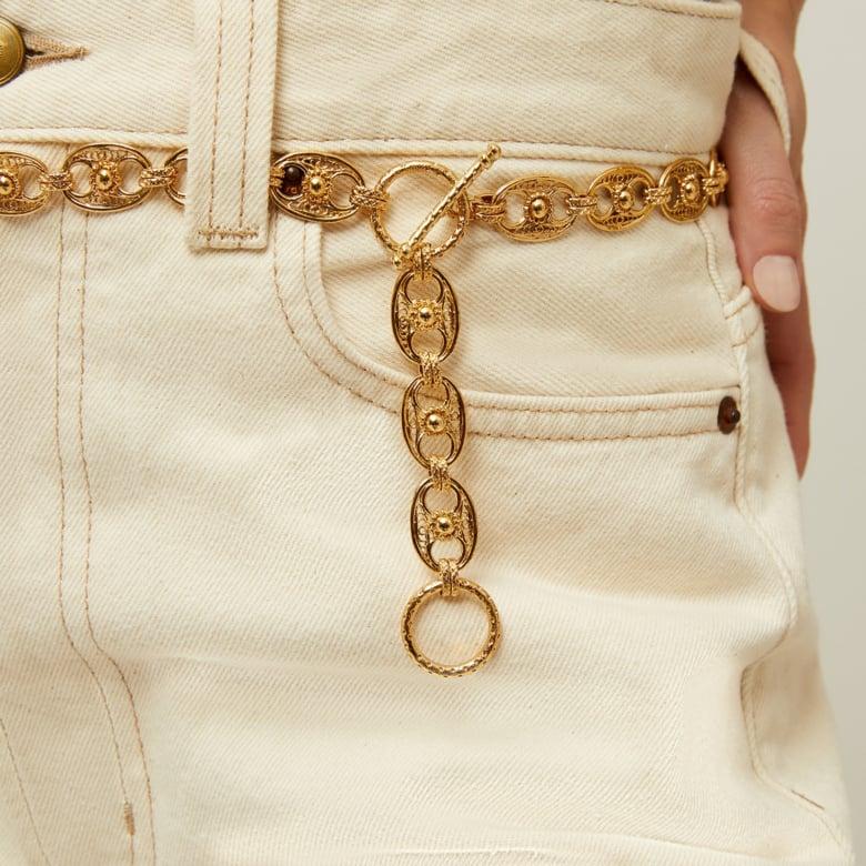 Gas Bijoux Ceinture Carthage Dorée