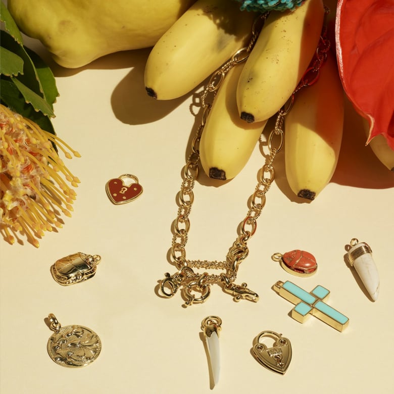 Gas Bijoux Charms Constantine Médaille Doré