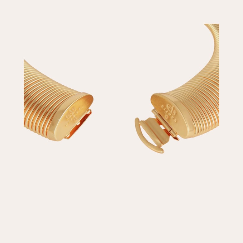 Gas Bijoux Collier Aida Petit Modèle Doré