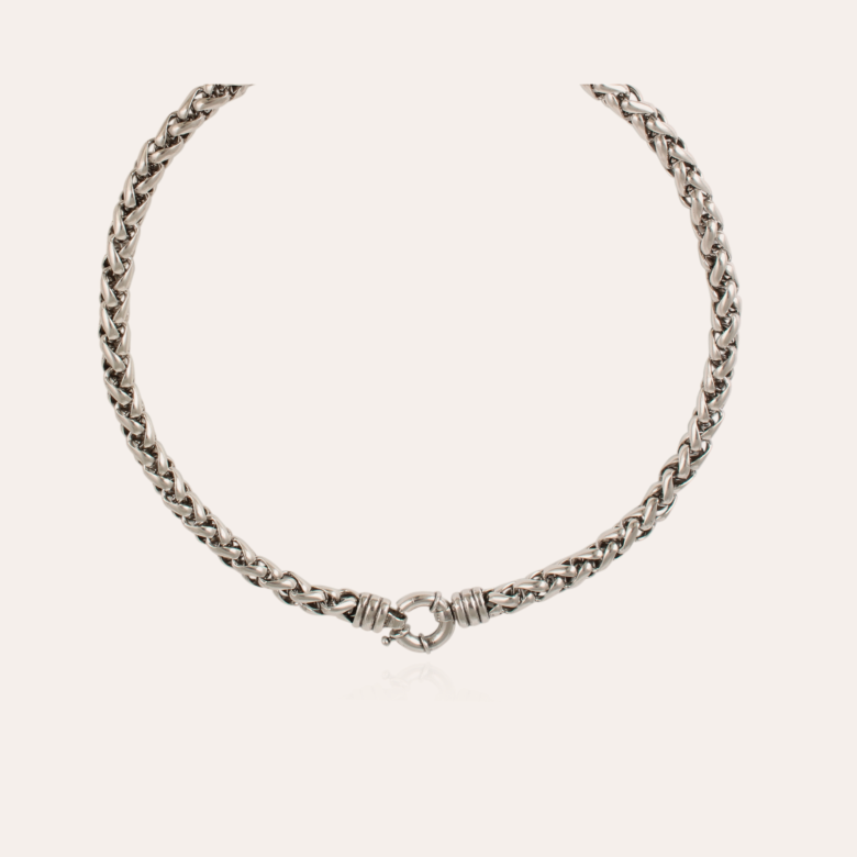 Gas Bijoux Collier Alex Argenté