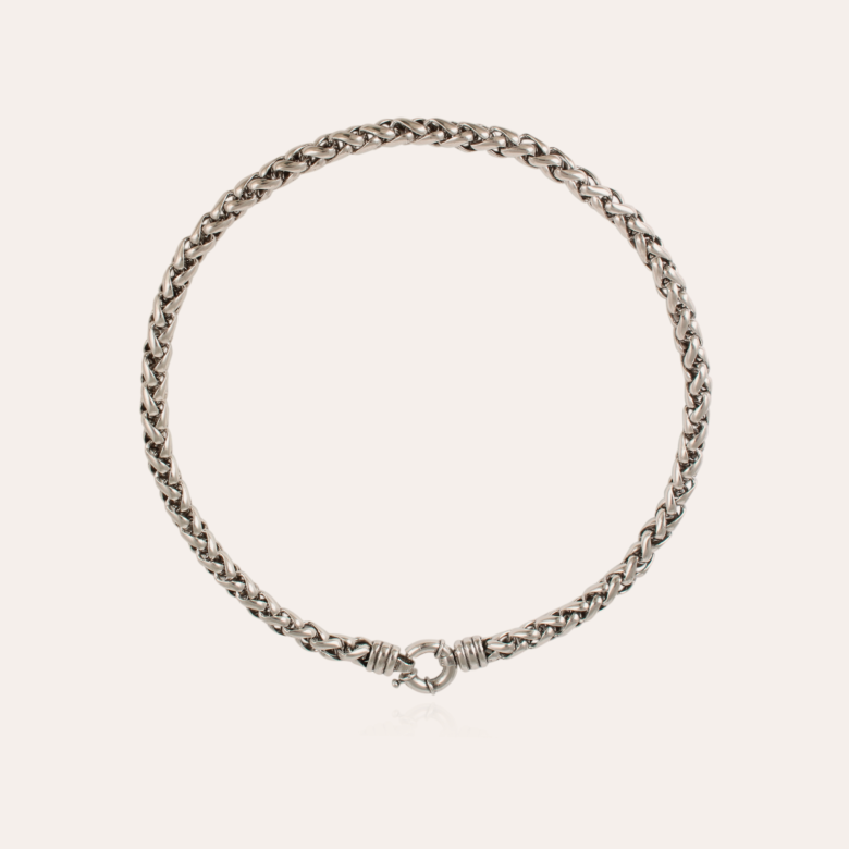 gas bijoux Collier Alex argenté