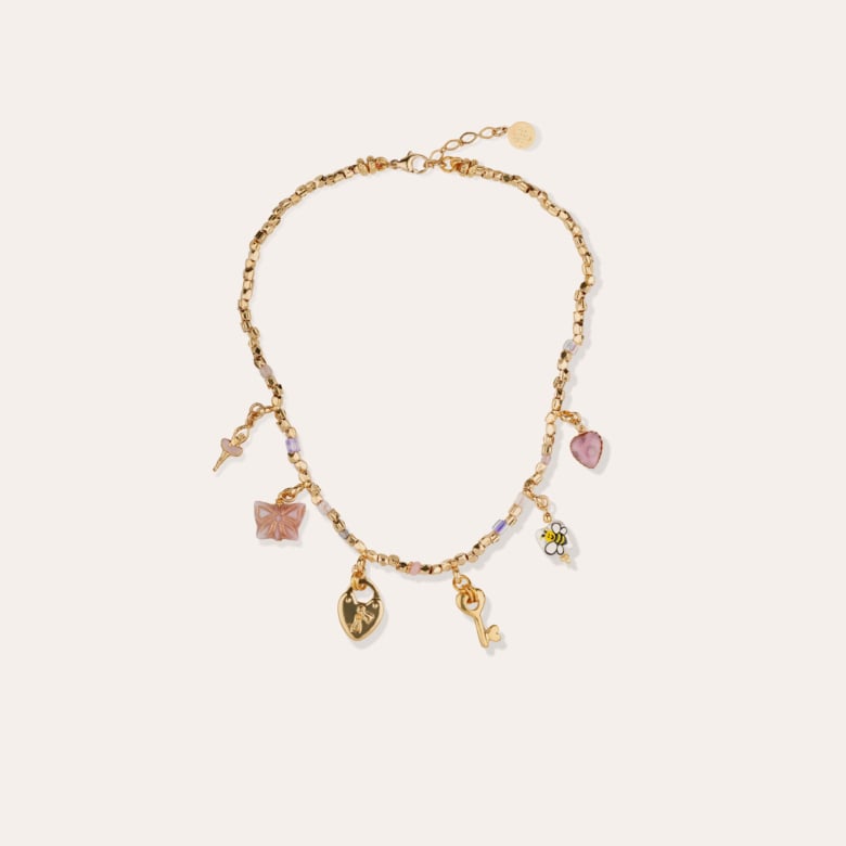 Gas Bijoux Collier Alice Enfant Doré