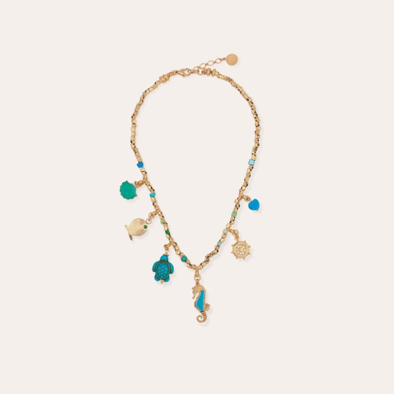 Gas Bijoux Collier Alice Enfant Doré