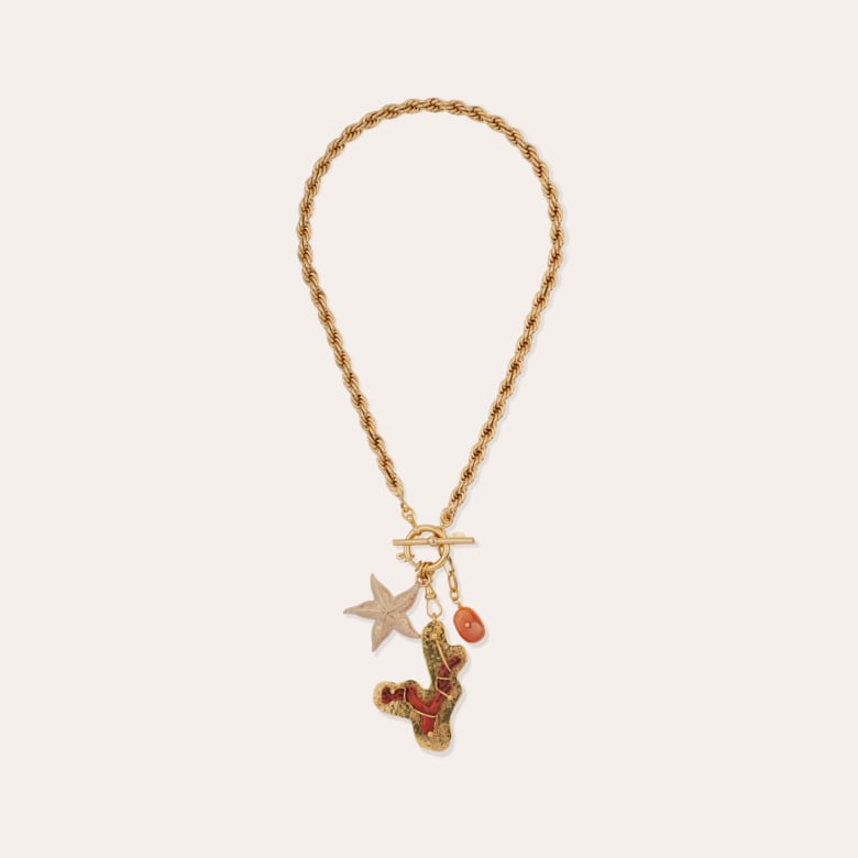 Gas Bijoux Collier Formentera Doré