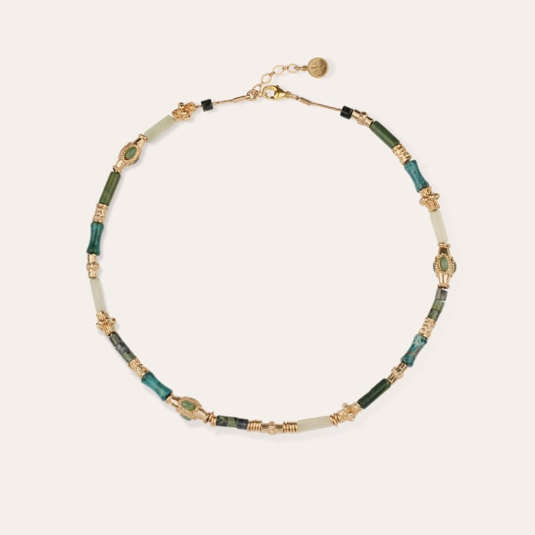 gas bijoux Collier Kali Bis doré