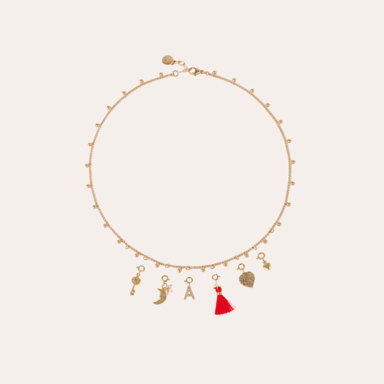 Gas Bijoux Collier Lucce Doré - à Personaliser