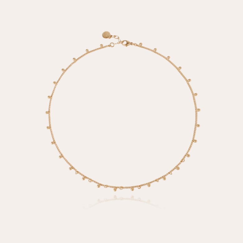 gas bijoux Collier Lucce doré - à personaliser