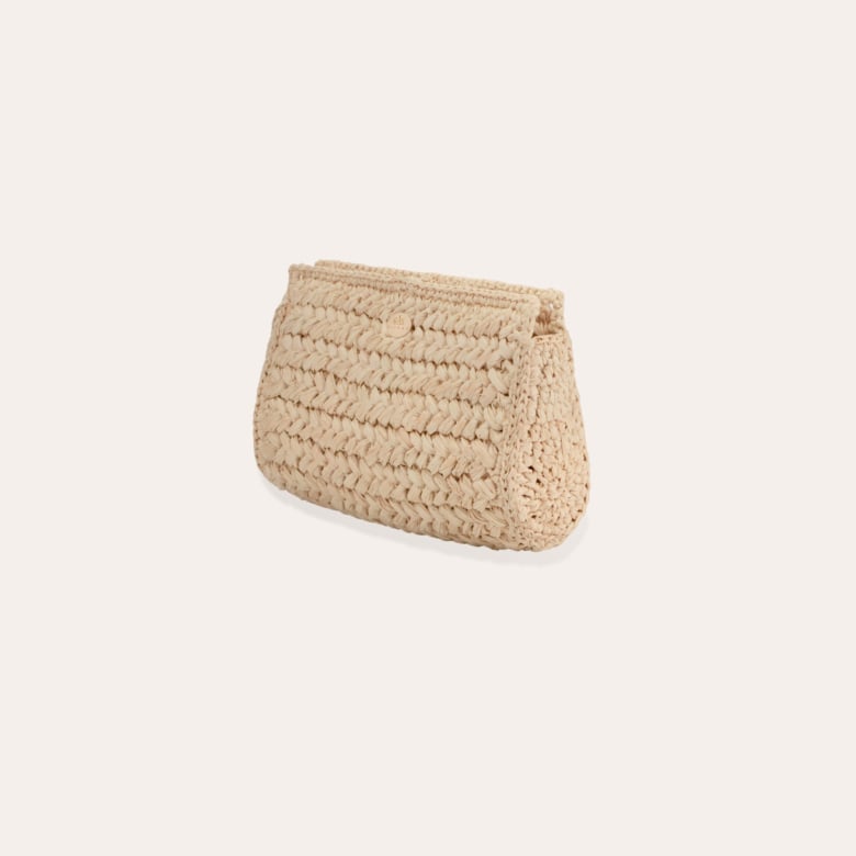 Gas Bijoux Pochette Beachside Raphia