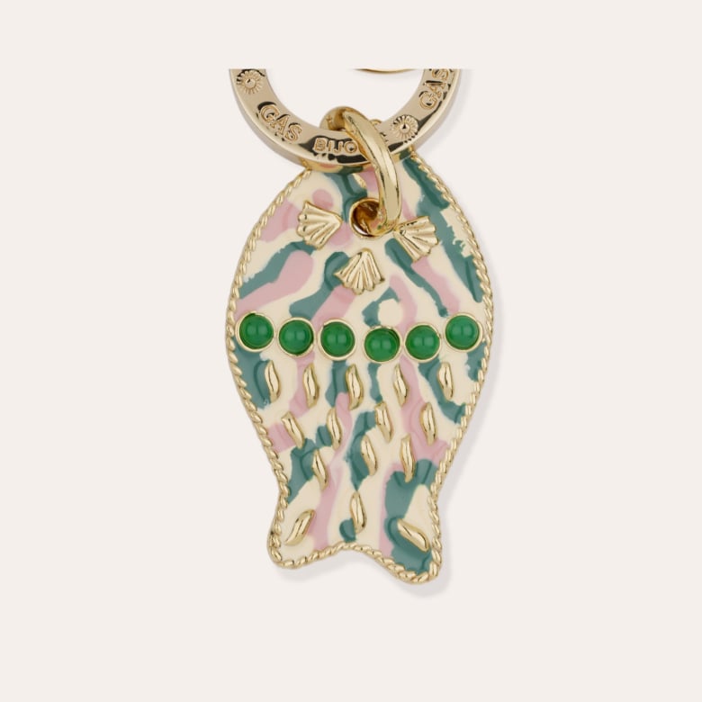 Gas Bijoux Porte-clés Nemo Doré