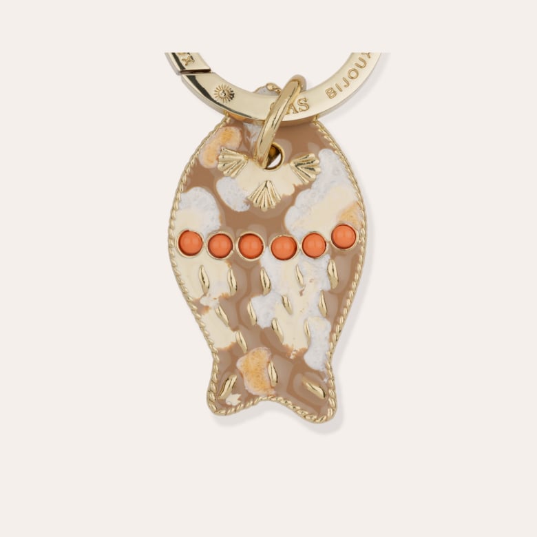 Gas Bijoux Porte-clés Nemo Doré