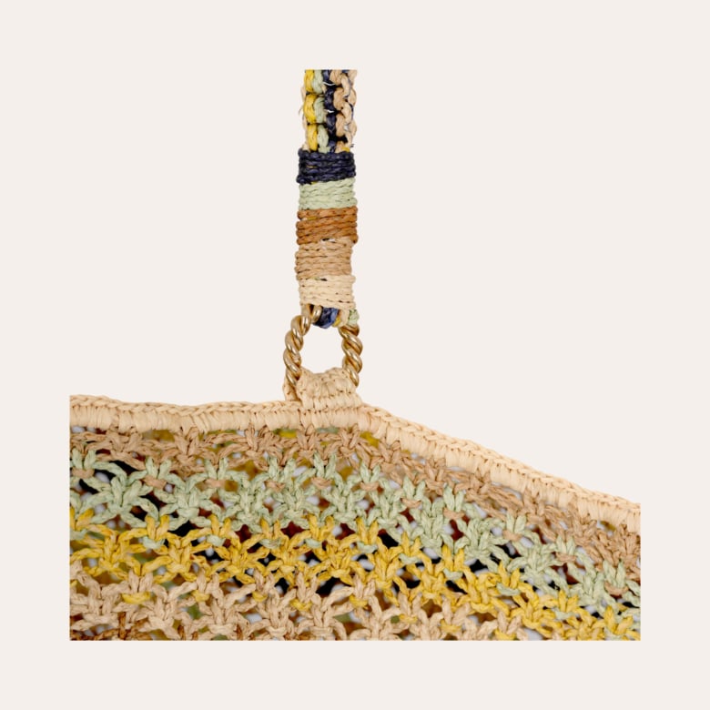 Gas Bijoux Sac Cabas Bambou