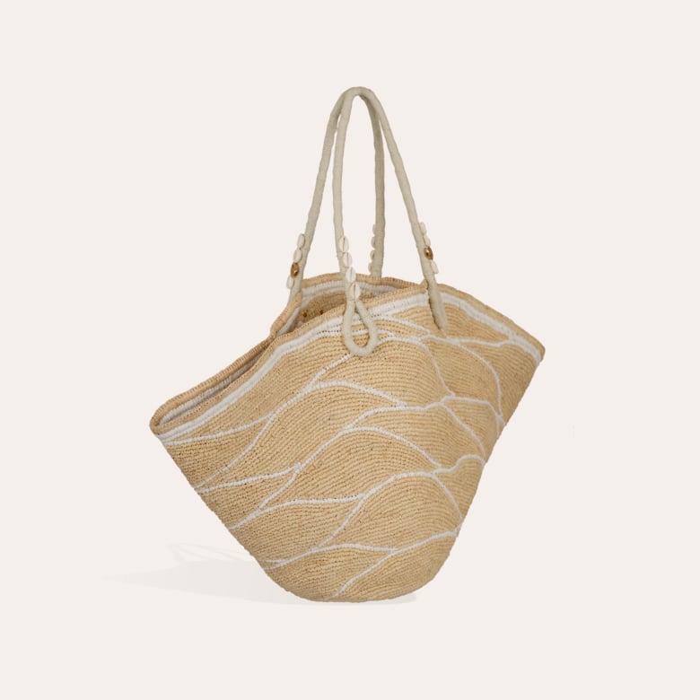Gas Bijoux Sac Panier Les Salins Raphia