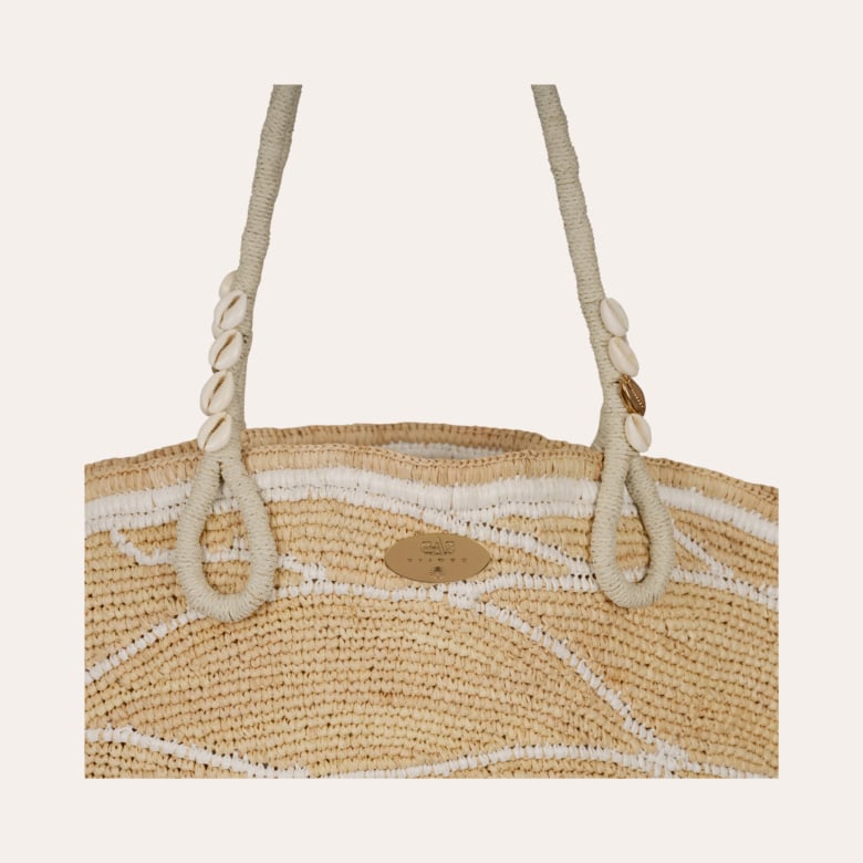 Gas Bijoux Sac Panier Les Salins Raphia