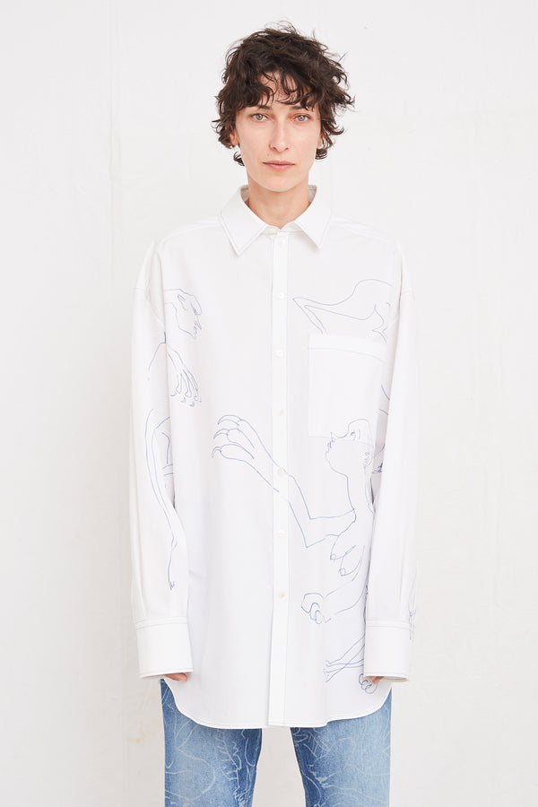 Gauchère Chemise Artwork Camille Henrot