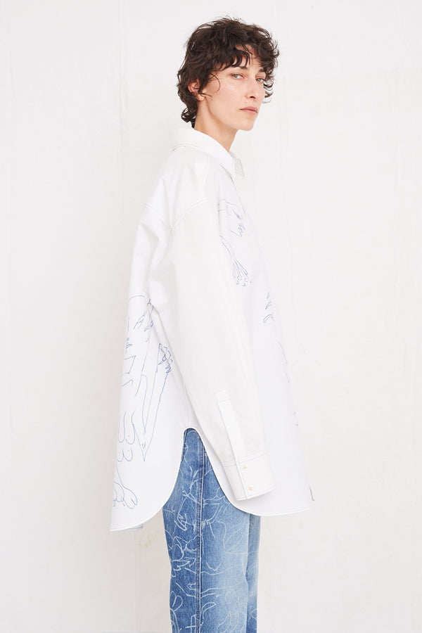 Gauchère Chemise Artwork Camille Henrot