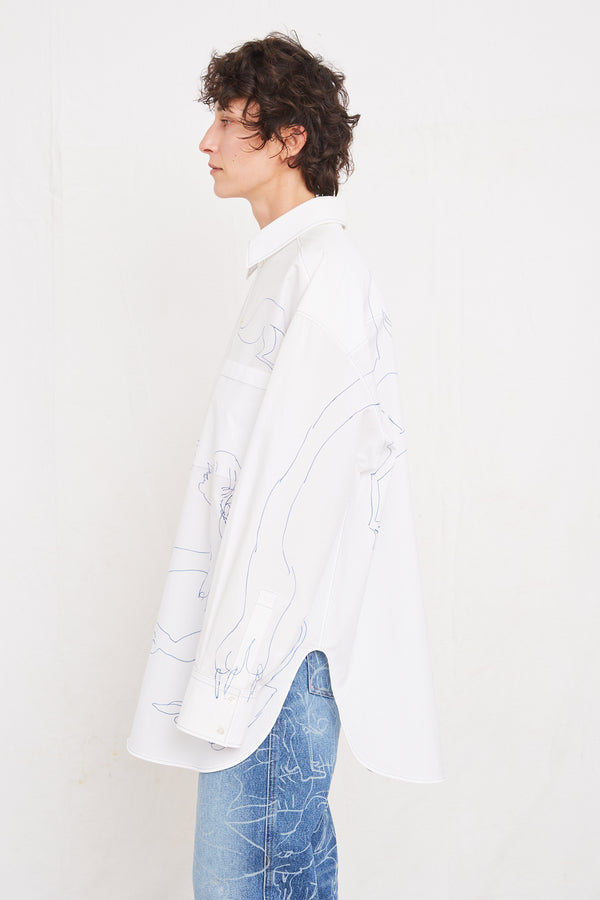 Gauchère Chemise Artwork Camille Henrot