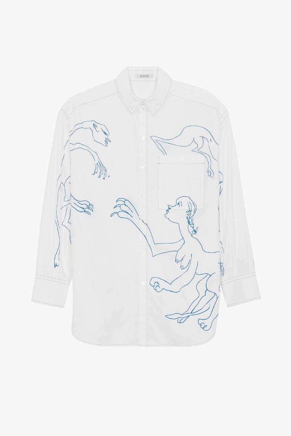 gauchère Chemise Artwork Camille Henrot