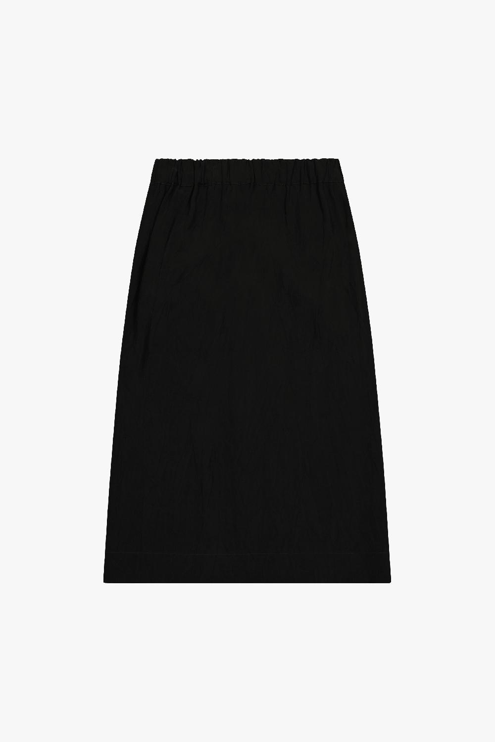 gauchère Jupe Fluide À Taille Élastique