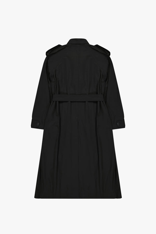 gauchère Trench-coat Nylon À Double Boutonnage
