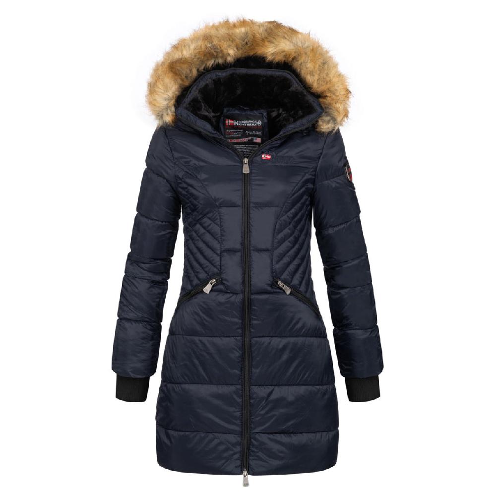 Geographical Norway Geographical Norway Abeille Femme - Parka Chaude à Capuche Marine