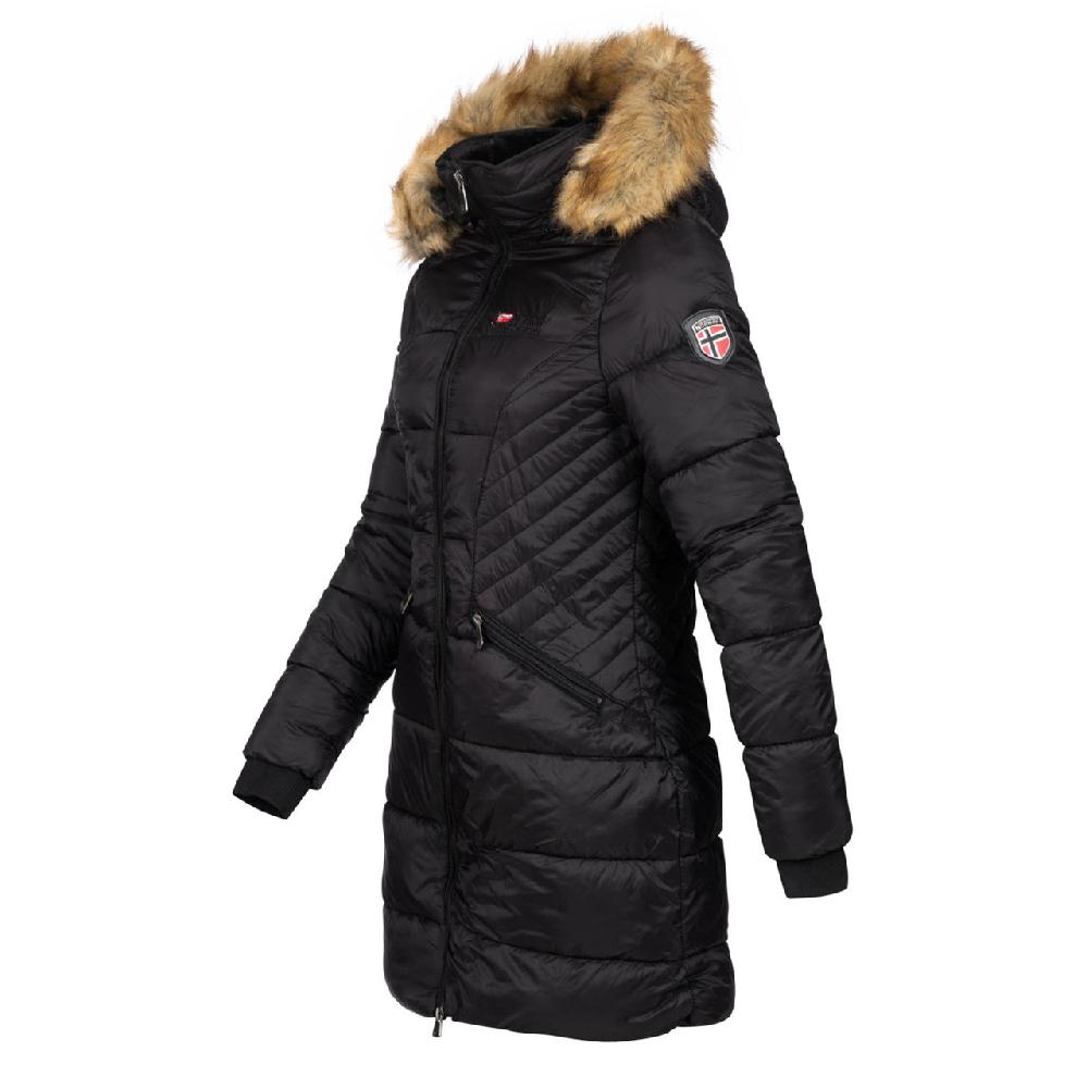 Geographical Norway Geographical Norway Abeille Femme - Parka Chaude à Capuche Noir
