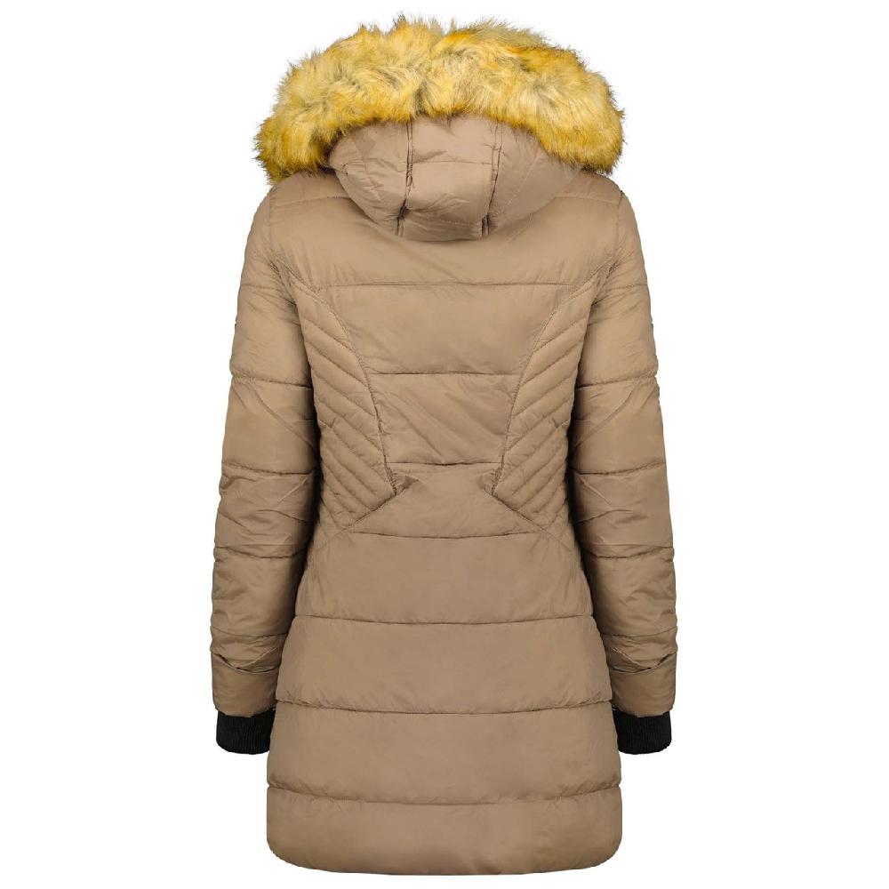 Geographical Norway Geographical Norway Abeille Femme - Parka Chaude à Capuche Taupe