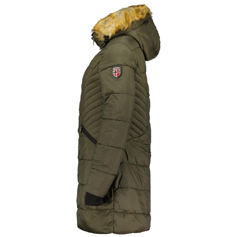 Geographical Norway Geographical Norway Abeille Women's Khaki Warm Hooded Parka
