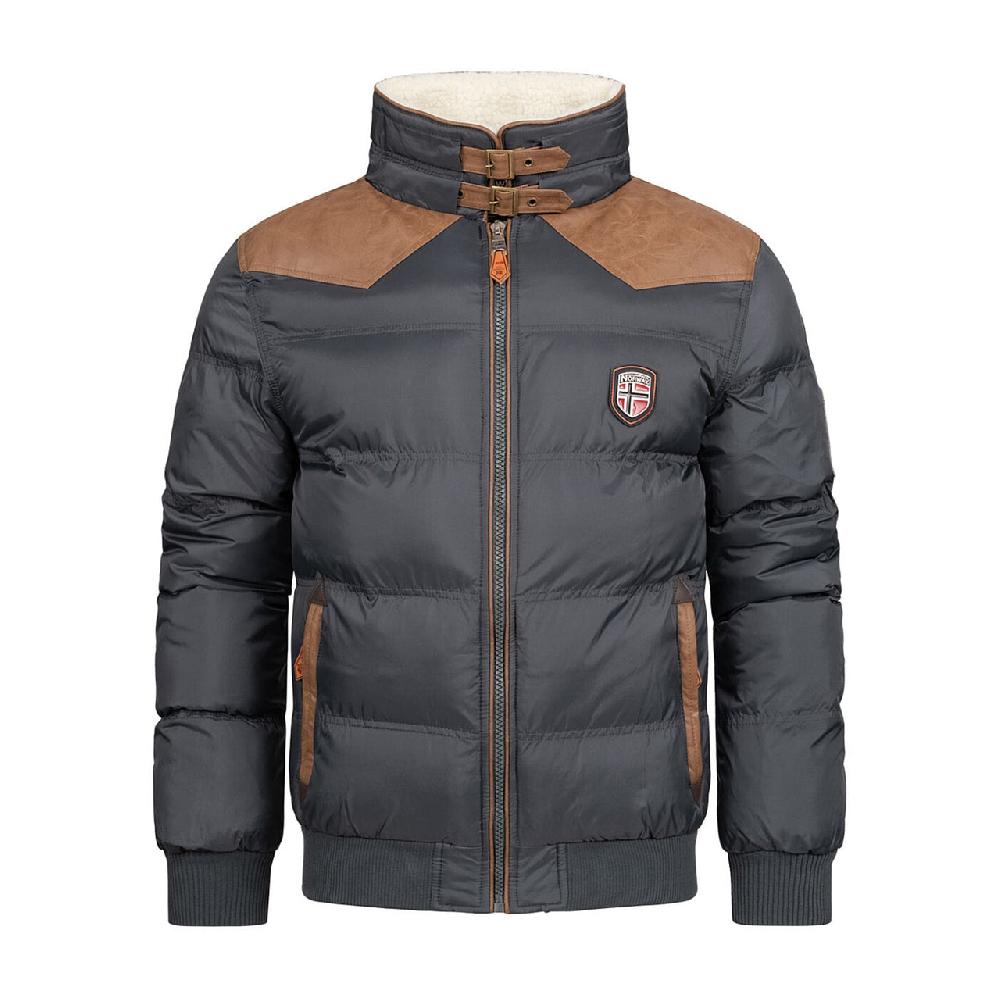 Geographical Norway Geographical Norway Abramovitch Homme - Doudoune Matelassée Gris Foncé